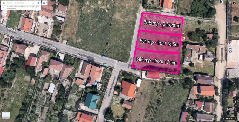 Teren Intravilan, 680mp, asfalt, toate utilitatile, Timisoara- Ciarda Rosie