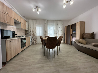 Apartament 1 camera, 37 mp, complet mobilat si utilat modern, in Chisoda