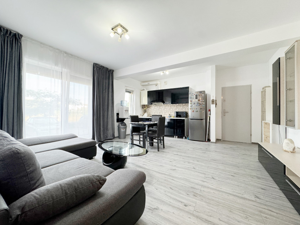 Apartament 2 camere, semidecomandat, 48mp utili-Giroc